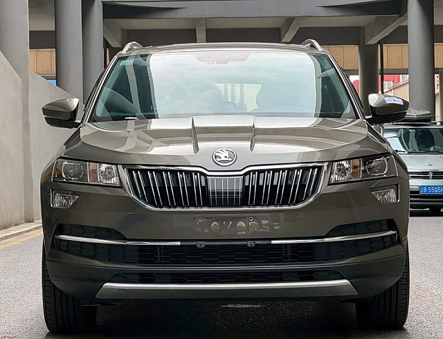 Skoda Karoq 1.4 л 2021 г. шампань/коричневый, пробег 49000 км