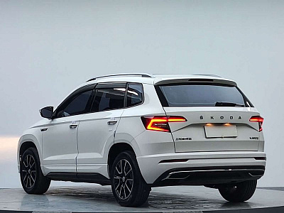 Skoda Karoq 1.4 л 2022 г. Белый, пробег 21000 км