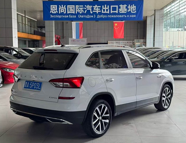 Skoda Kamiq 1.5 л 2023 г. Белый, пробег 49000 км