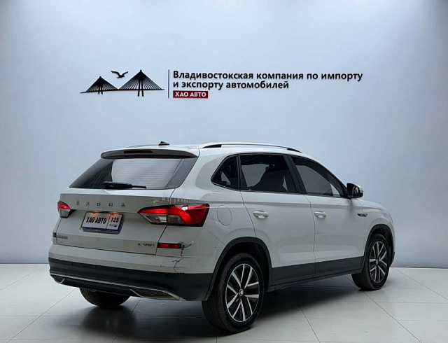 Skoda Kamiq 1.5 л 2023 г. Белый, пробег 26800 км