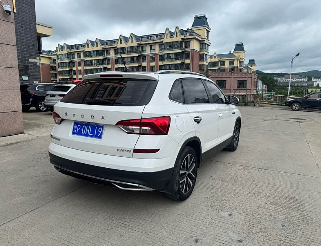 Skoda Kamiq 1.5 л 2022 г. Белый, пробег 33800 км