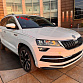 Skoda Karoq 1.4 л 2023 г. Белый, пробег 19900 км