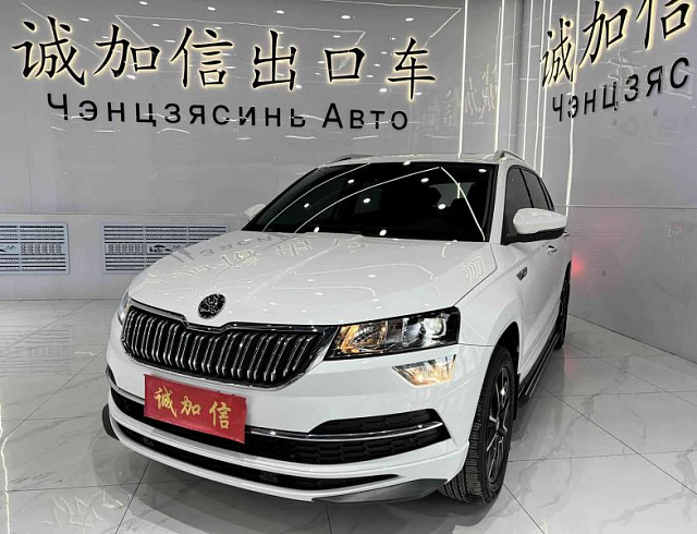 Skoda Karoq 1.4 л 2022 г. Белый, пробег 24800 км
