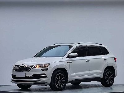 Skoda Karoq 1.4 л 2022 г. Белый, пробег 21000 км