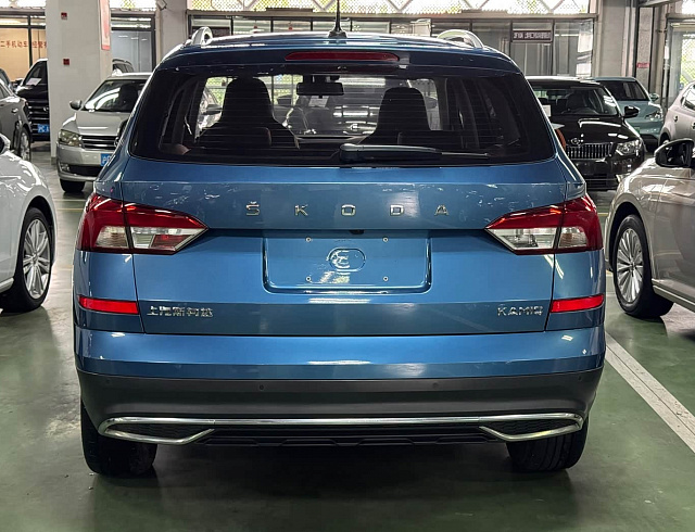 Skoda Kamiq 1.5 л 2021 г. Голубой, пробег 30000 км