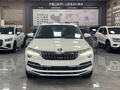 Skoda Karoq 1.4 л 2022 г. Белый, пробег 24000 км