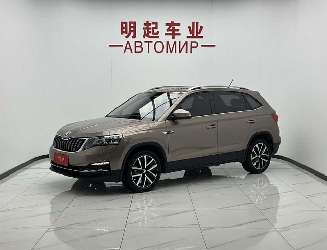 Skoda Kamiq 1.5 л 2023 г. шампань/коричневый, пробег 20000 км