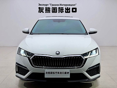 Skoda Octavia 1.4 л 2023 г. Белый, пробег 42000 км