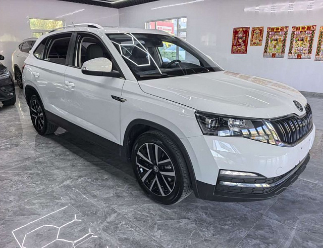 Skoda Kamiq 1.5 л 2023 г. Белый, пробег 25000 км