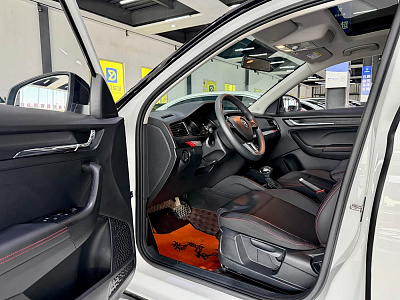 Skoda Kamiq 1.5 л 2023 г. Белый, пробег 41000 км