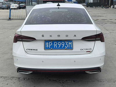 Skoda Octavia 1.4 л 2022 г. Белый, пробег 19000 км