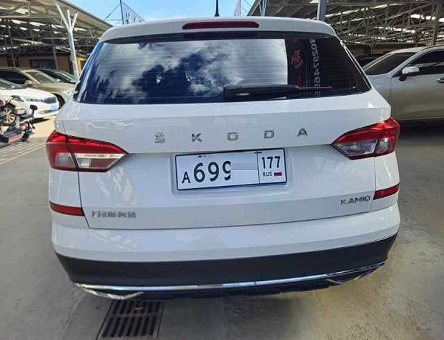 Skoda Kamiq 1.5 л 2022 г. Белый, пробег 22000 км