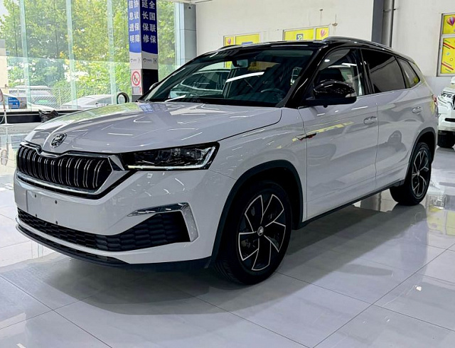 Skoda Kamiq 1.5 л 2023 г. Белый, пробег 41000 км
