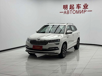 Skoda Karoq 1.4 л 2023 г. Белый, пробег 15000 км
