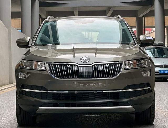 Skoda Karoq 1.4 л 2021 г. шампань/коричневый, пробег 49000 км