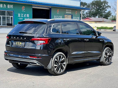 Skoda Karoq 1.4 л 2022 г. Чёрный, пробег 22000 км