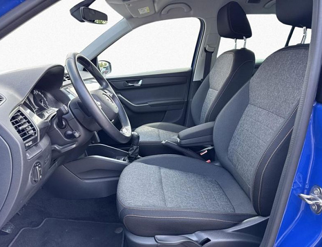 Skoda Fabia 2021 г. Синий, пробег 38057 км