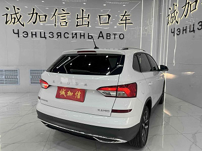 Skoda Kamiq 1.5 л 2024 г. Белый, пробег 18000 км