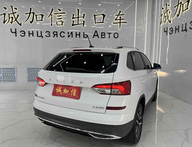 Skoda Kamiq 1.5 л 2024 г. Белый, пробег 18000 км