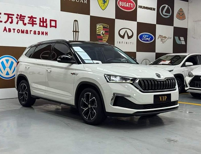 Skoda Kamiq 1.5 л 2023 г. Белый, пробег 29000 км