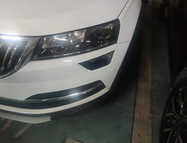 Skoda Karoq 1.4 л 2021 г. Белый, пробег 33300 км
