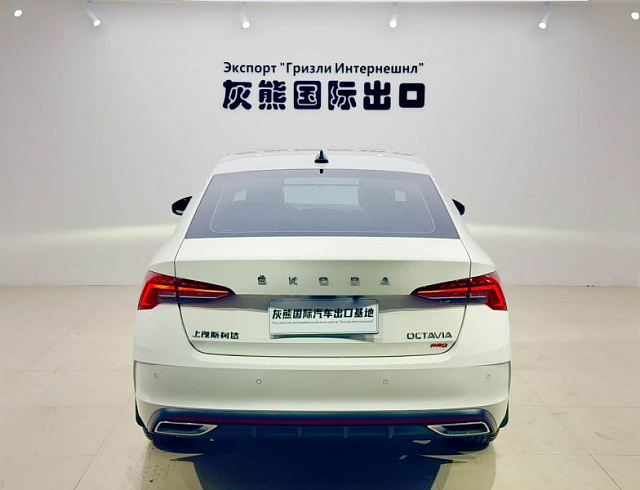 Skoda Octavia 1.4 л 2022 г. Белый, пробег 19000 км