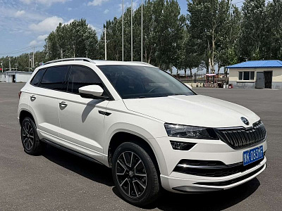 Skoda Karoq 1.4 л 2022 г. Белый, пробег 42000 км