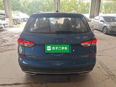 Skoda Kamiq 1.5 л 2021 г. Голубой, пробег 32200 км