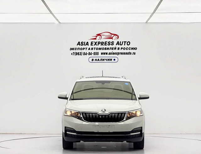 Skoda Kamiq 1.5 л 2022 г. Белый, пробег 27000 км