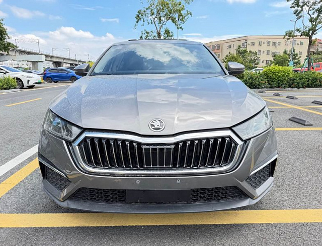 Skoda Octavia 1.4 л 2022 г. Серебристо-серый, пробег 16000 км