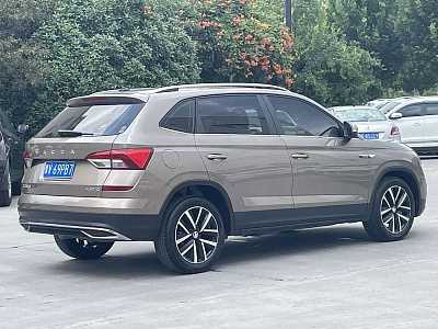 Skoda Kamiq 1.5 л 2023 г. шампань/коричневый, пробег 8300 км