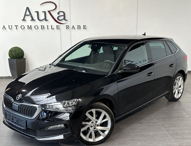 Skoda Scala 2023 г. Чёрный, пробег 49750 км