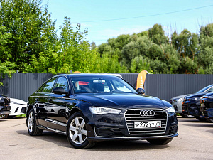 Audi A6 черный 2015