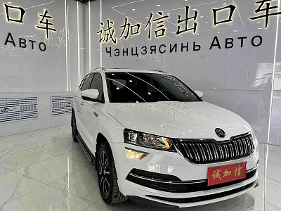 Skoda Karoq 1.4 л 2022 г. Белый, пробег 24800 км