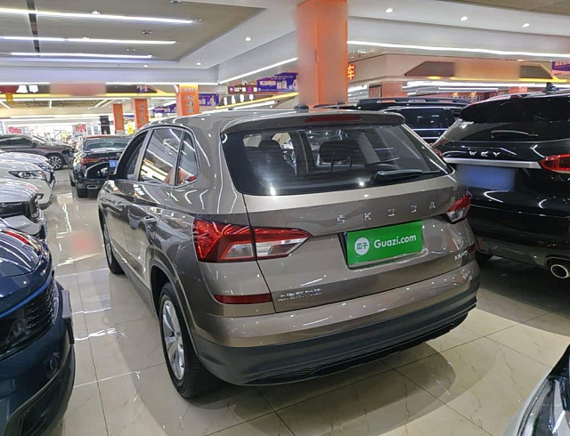 Skoda Kamiq 1.5 л 2021 г. шампань/коричневый, пробег 32400 км