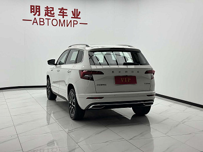 Skoda Karoq 1.4 л 2023 г. Белый, пробег 15000 км