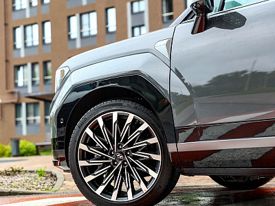 Hyundai Santa Fe серый 2026