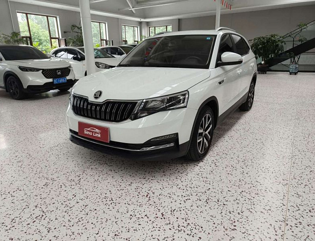 Skoda Kamiq 1.5 л 2023 г. Белый, пробег 17400 км