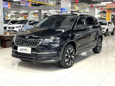 Skoda Karoq 1.4 л 2022 г. Чёрный, пробег 19000 км