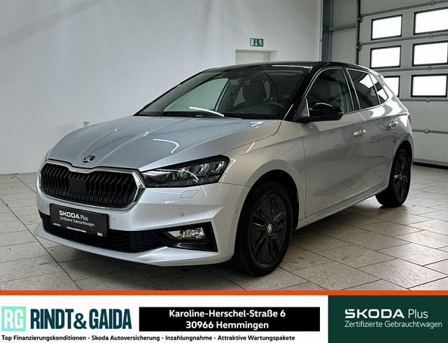 Skoda Fabia 2022 г. Серебристый, пробег 46681 км