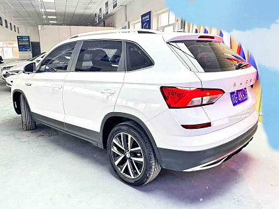 Skoda Kamiq 1.5 л 2023 г. Белый, пробег 13000 км