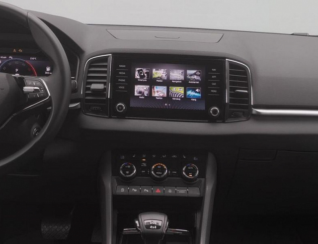 Skoda Karoq 2022 г. Синий, пробег 56023 км