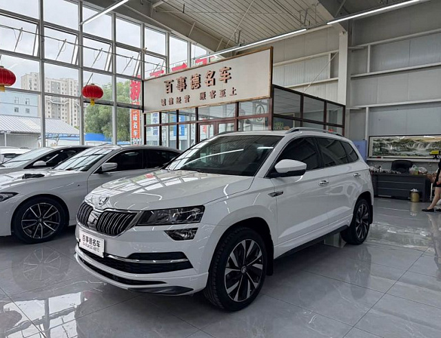 Skoda Karoq 1.4 л 2022 г. Белый, пробег 39000 км