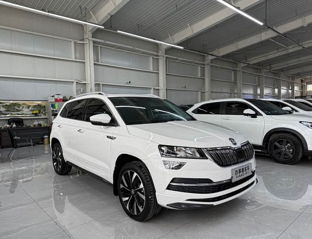 Skoda Karoq 1.4 л 2022 г. Белый, пробег 39000 км
