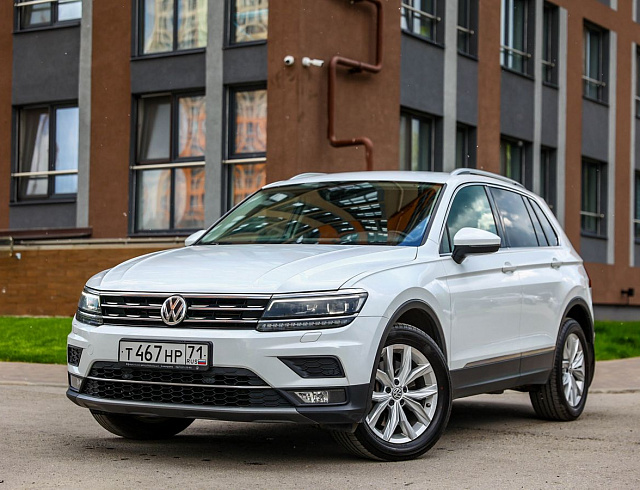 Volkswagen Tiguan белый 2018