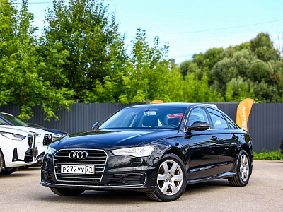 Audi A6 черный 2015