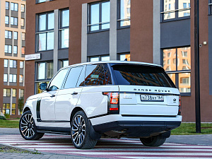 Land Rover Range Rover белый 2016