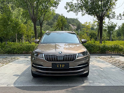 Skoda Karoq 1.4 л 2023 г. шампань/коричневый, пробег 43000 км