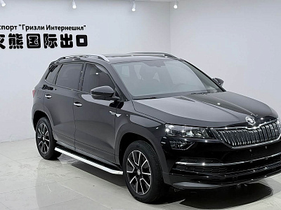 Skoda Karoq 1.4 л 2022 г. Чёрный, пробег 16000 км