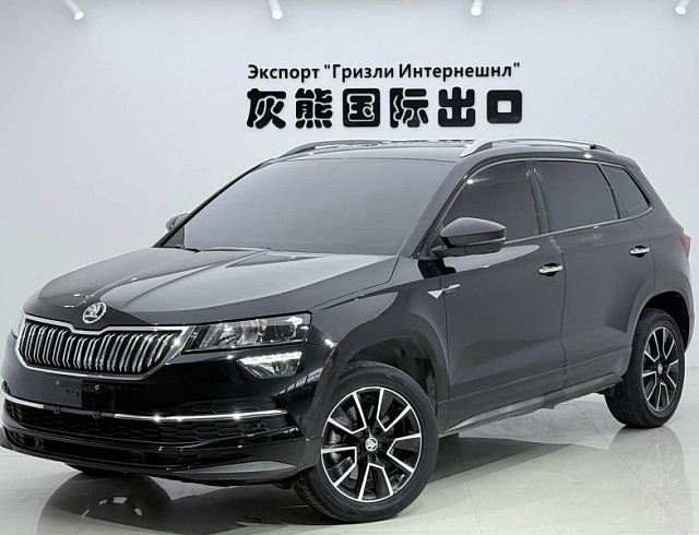 Skoda Karoq 1.4 л 2023 г. Чёрный, пробег 48000 км